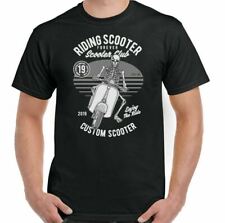 Scooter T-Shirt Riding Mens