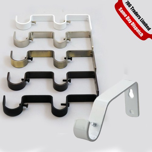 New curtain pole rod - new, wall