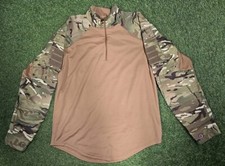 BRITISH ARMY MTP Camo & BROWN UBAC Shirt Size MEDIUM  Issued Surplus (B2)