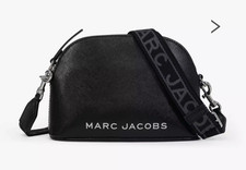 Marc Jacobs Black Trademarc Dome Crossbody Shoulder Bag - New