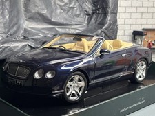 1:18 *BOXED* MINICHAMPS BENTLEY CONTINENTAL GTC (DARK SAPPHIRE) RHD MODEL CAR!!