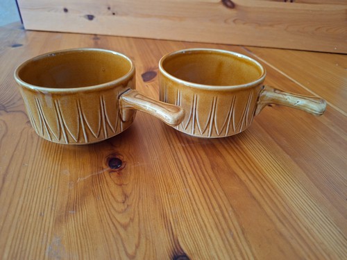 Vintage soup bowls - soup, with