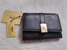 Paul Costelloe Black Leather Purse