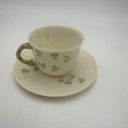 Balleek shamrock basket weave - basket,