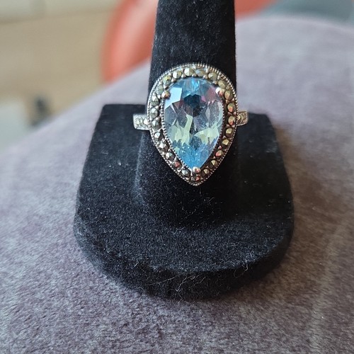 Sterling silver 925 - silver, pear