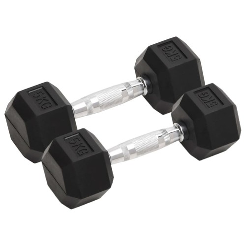Dumbbell cast iron hex - dumbbell,