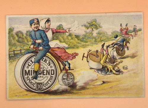 1880s bicycle crash clark - 1880s,