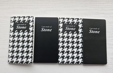 4 All weather Stone Paper Notebooks each 40 pages Write Under Water 16cm x 8cm