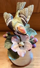 Franklin Mint Porcelain Bird