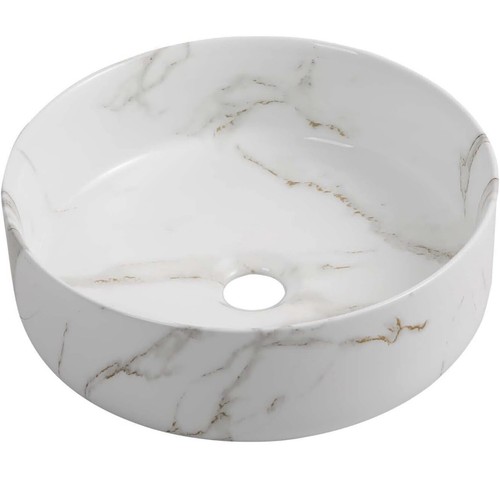 Round art countertop basin - round,