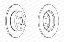 2x Brake Disc for HONDA:ACCORD VII,ACCORD VIII,ACCORD EURO VII 42510SDAA00