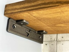 CAST IRON ALCOVE SHELF BRACKET -6 SIZES - FIT6"-18" DEPTH SHELVES sold as single