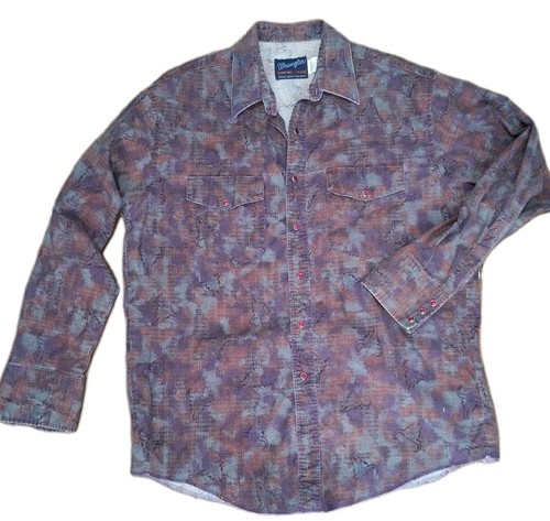 Vtg 90s wrangler western pearl - western,