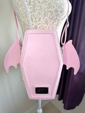 Pink Coffin Bat Wing Crossbody/Backpack Bag – BNWOT - Kawaii/Gothic - 27cm