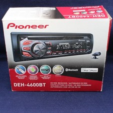 Pioneer Car Stereo Cd Bluetooth Radio Aux USB DEH-4600BT