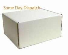 150 x 100 x 70mm (6 x 4 x 3") Small Parcel White/Brown Postal Box Mutli Listing