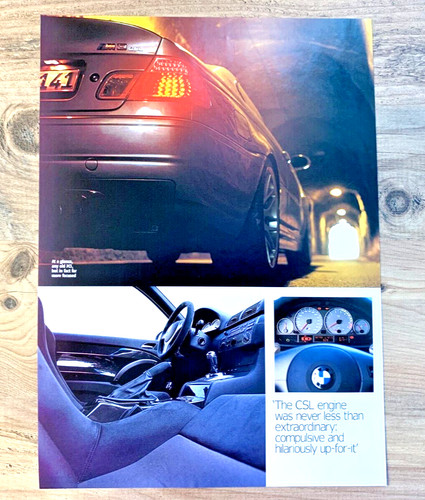 Bmw csl e46 frameable - bmw,