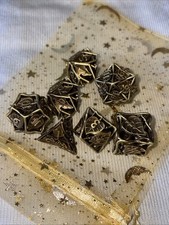 Gold Leaf Metal Set Of 7 DnD
