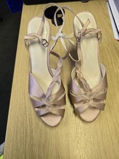 Jenny Packham Pink Bridal Shoes – Brand New Heels, Size UK 8 / EU 41 (RRP £75)