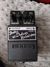 Boss Fender 65 Deluxe Reverb Amp FDR-1 Guitar Effects Pedal