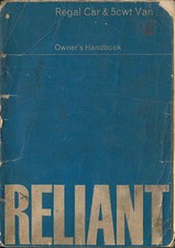 Reliant Regal Car and 5cwt Van