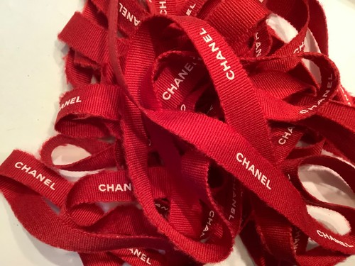 Chanel red gift ribbon - gift,