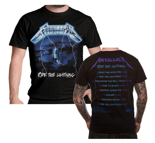 Official metallica shirt - metallica,