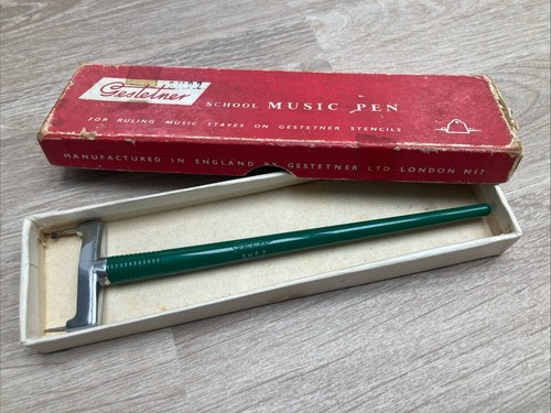 Gestetner school music pen - gestetner, in