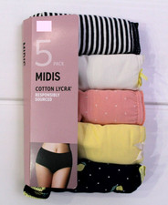 Ex M&S Ladies 5 Pack Supersoft