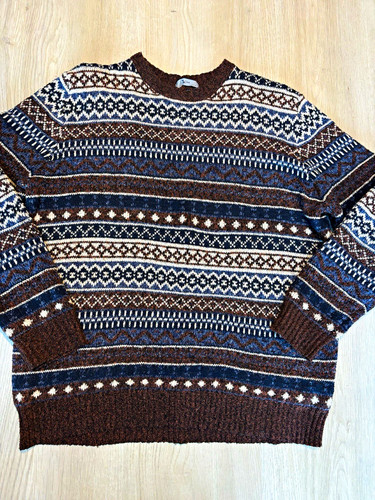 Men brown blue white - tu,