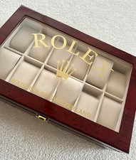 ROLEX WATCH BOX (storage Case )Buy Now For Christmas !!!!!