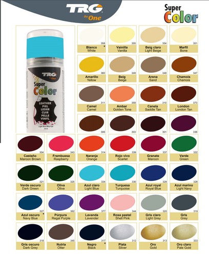 Trg super color - spray, leather