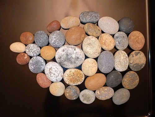 Colourful pebbles for - , mosaic