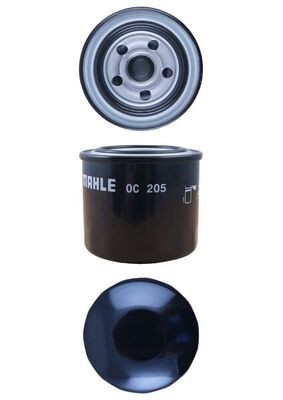 Mahle 205 oil filter for - mahle, oc