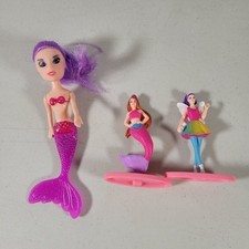 Disney The Little Mermaid Figures Lot – Ariel – 3" to 5.5" Tall – Mattel 