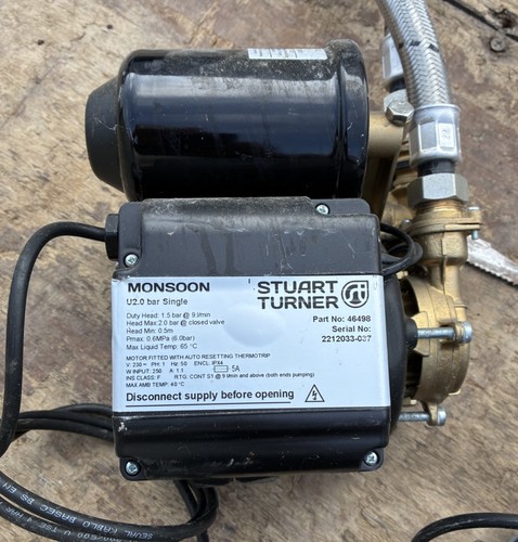 Used stuart turner monsoon - used,