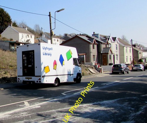 Photo 6x4 mobile library van - photo,
