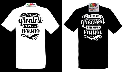 Doberman dog shirt mum - doberman,