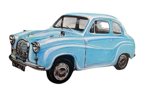 Austin a35 magnet - austin,