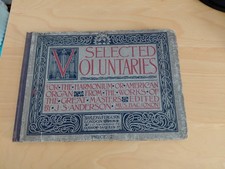 Church organ manuscript