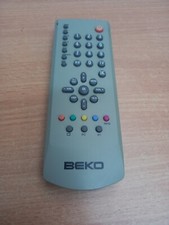 Genuine Beko TV Remote Control - Grey - Unit Only