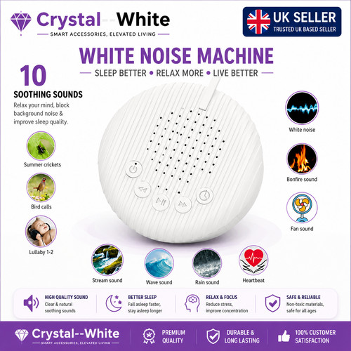 Sleep sound machine white - sound,