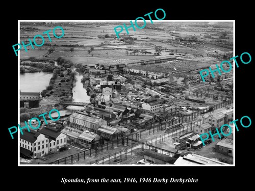 Spondon from the east - east, derby