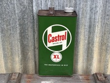 VINTAGE CASTROL XL 30 1-GALLON MOTOR OIL TIN VGC