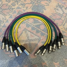 Custom Lynx Neutrik XLR Microphone Cable. 3 Pin XLR to XLR. Balanced Patch Lead.