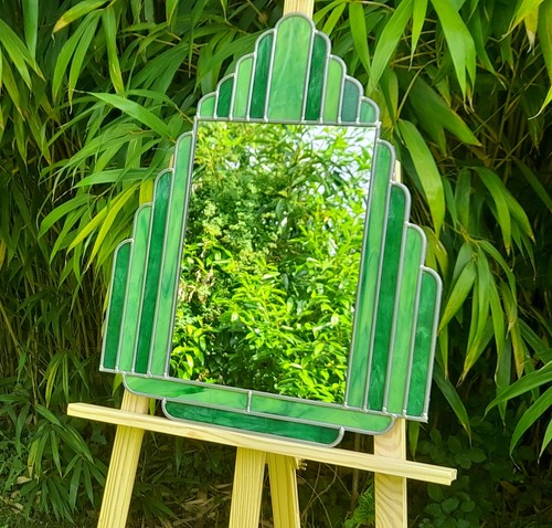 Stunning two green art deco - stunning,
