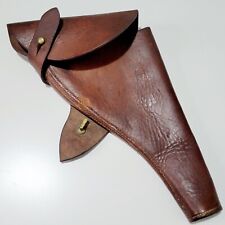 WW1 1916 DATED BRITISH ARMY HOLSTER LEATHER WAR MILITARY ARMY WEBLEY REVOLVER