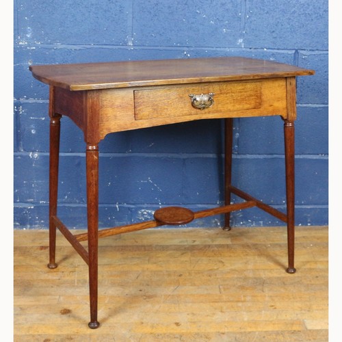 Art nouveau oak single drawer - oak,