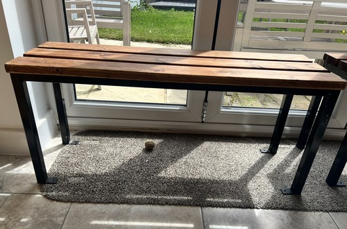 Vintage school bench - school,