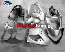 Cowling For Parts ZX-9R 2000 2001 ZX9R 00 01 Silver Black ABS Fairing Set